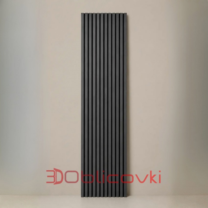 Акустичен MDF панел - Антрацит