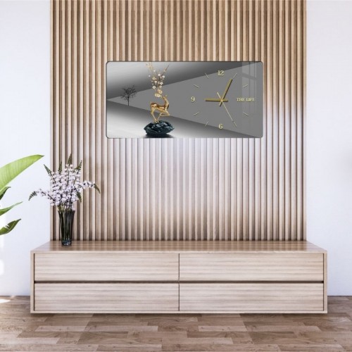 Луксозно хоризонтално пано с часовник