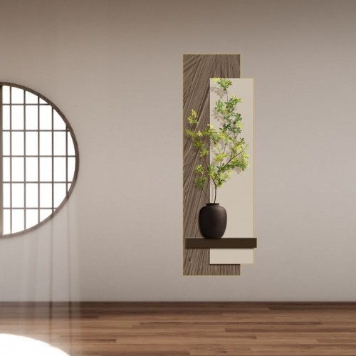 Луксозно вертикално арт пано с LED осветление