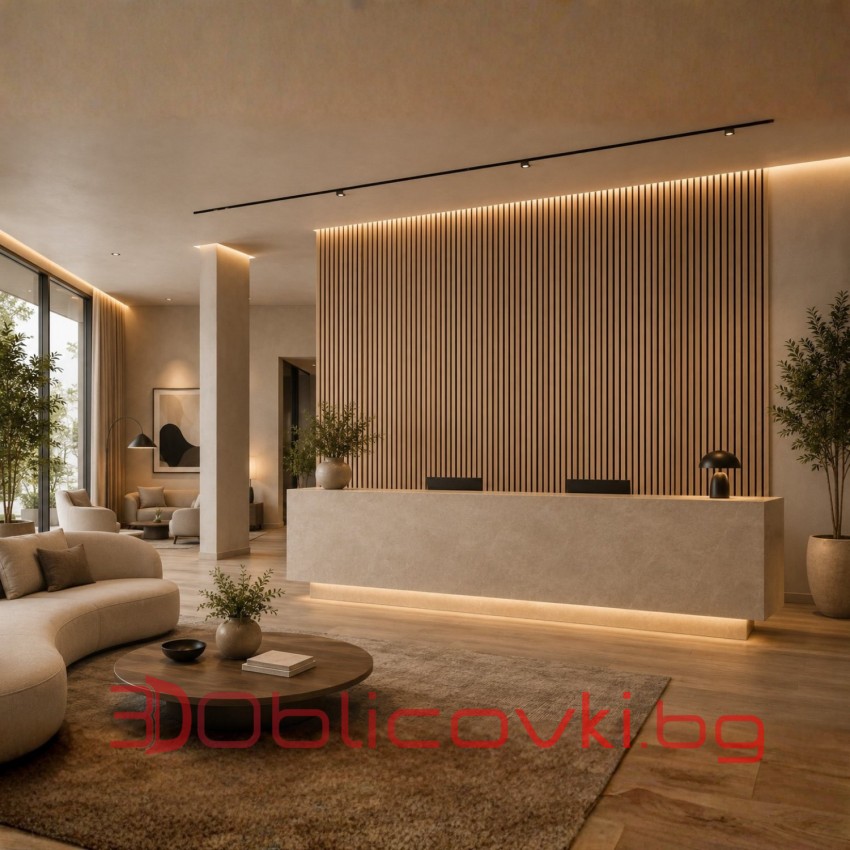 Акустичен MDF панел – Дъб