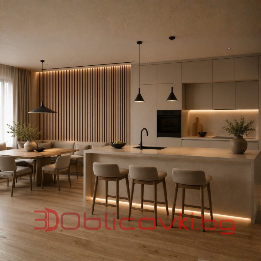 Акустичен MDF панел – Дъб