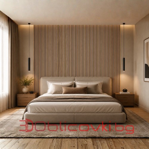 Акустичен MDF панел – Дъб